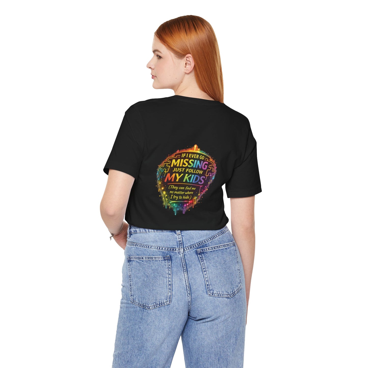 "The Follow My Kids"Tee- Relatable Mom Life Addition
